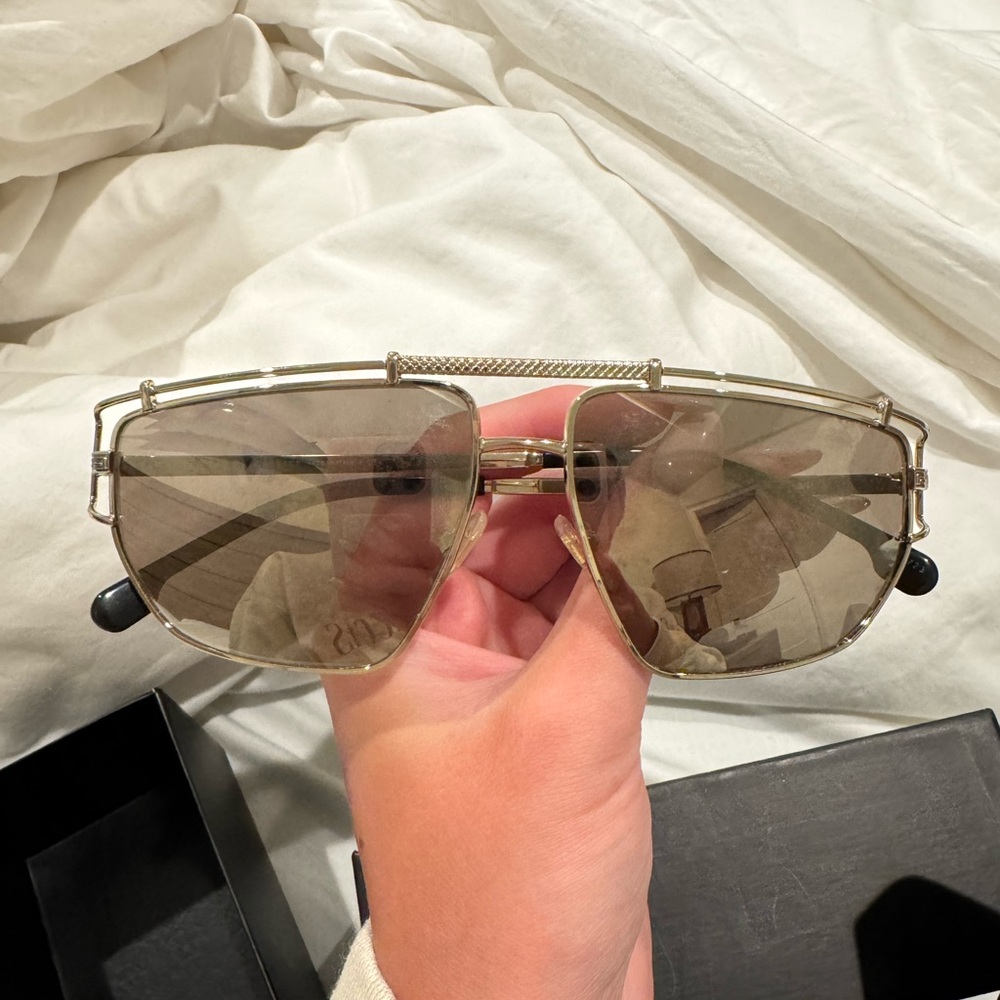 Gold Versace Women’s Sunglasses
